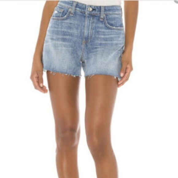 NWT Rag & Bone Dre Low Rise Denim Jean Cut Off Shorts - Picture 1 of 11